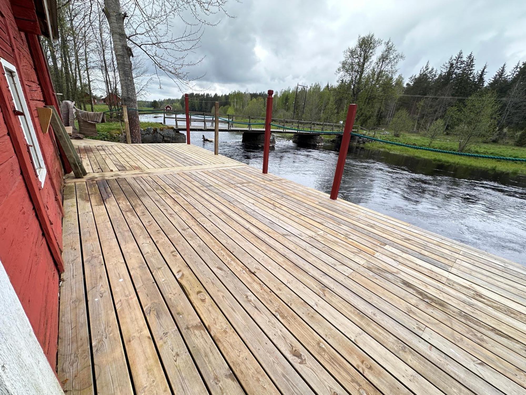 Cosy River House Kvillsfors Exteriör bild